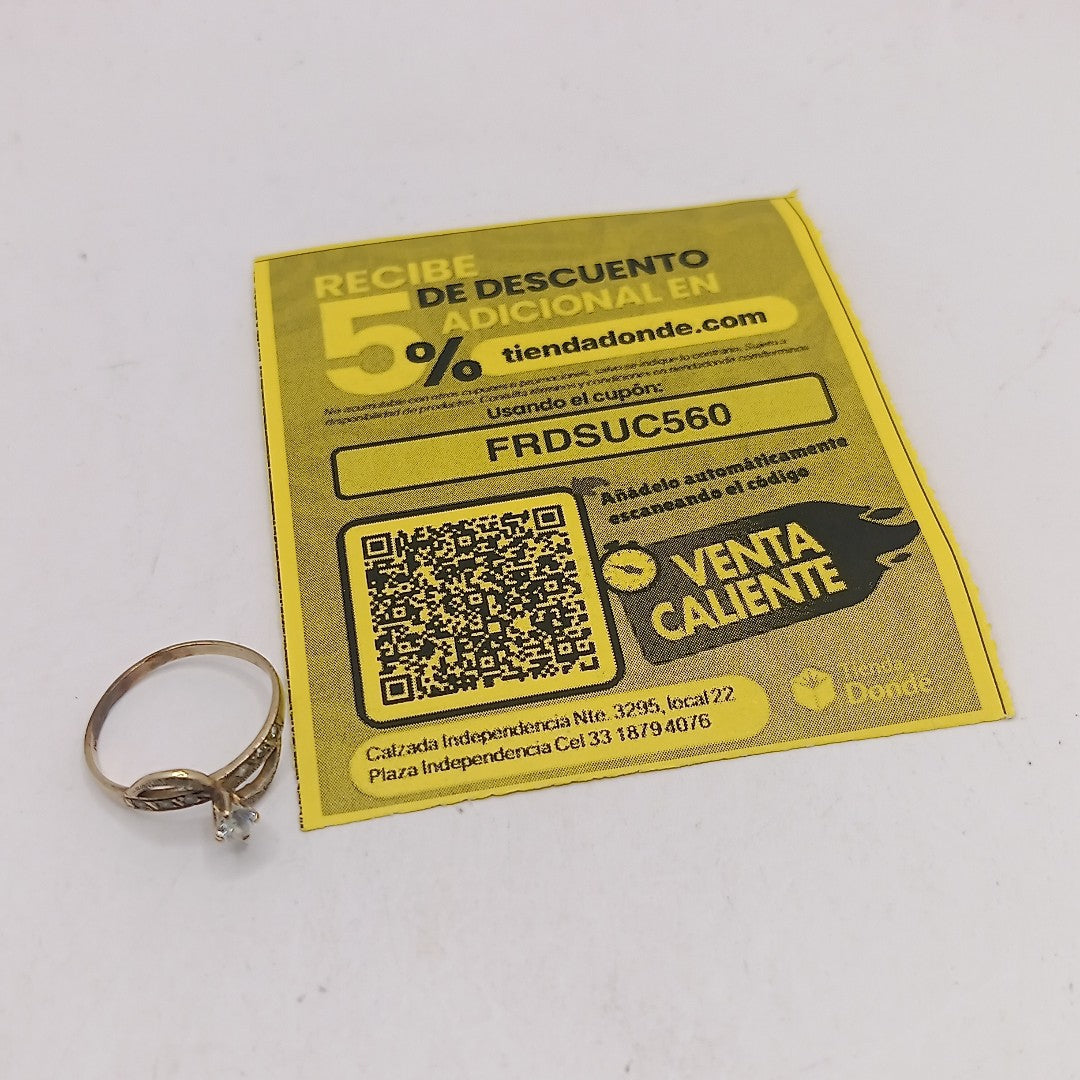 ANILLITO ORO 8 K 1,30 GRMS (SEMINUEVO)