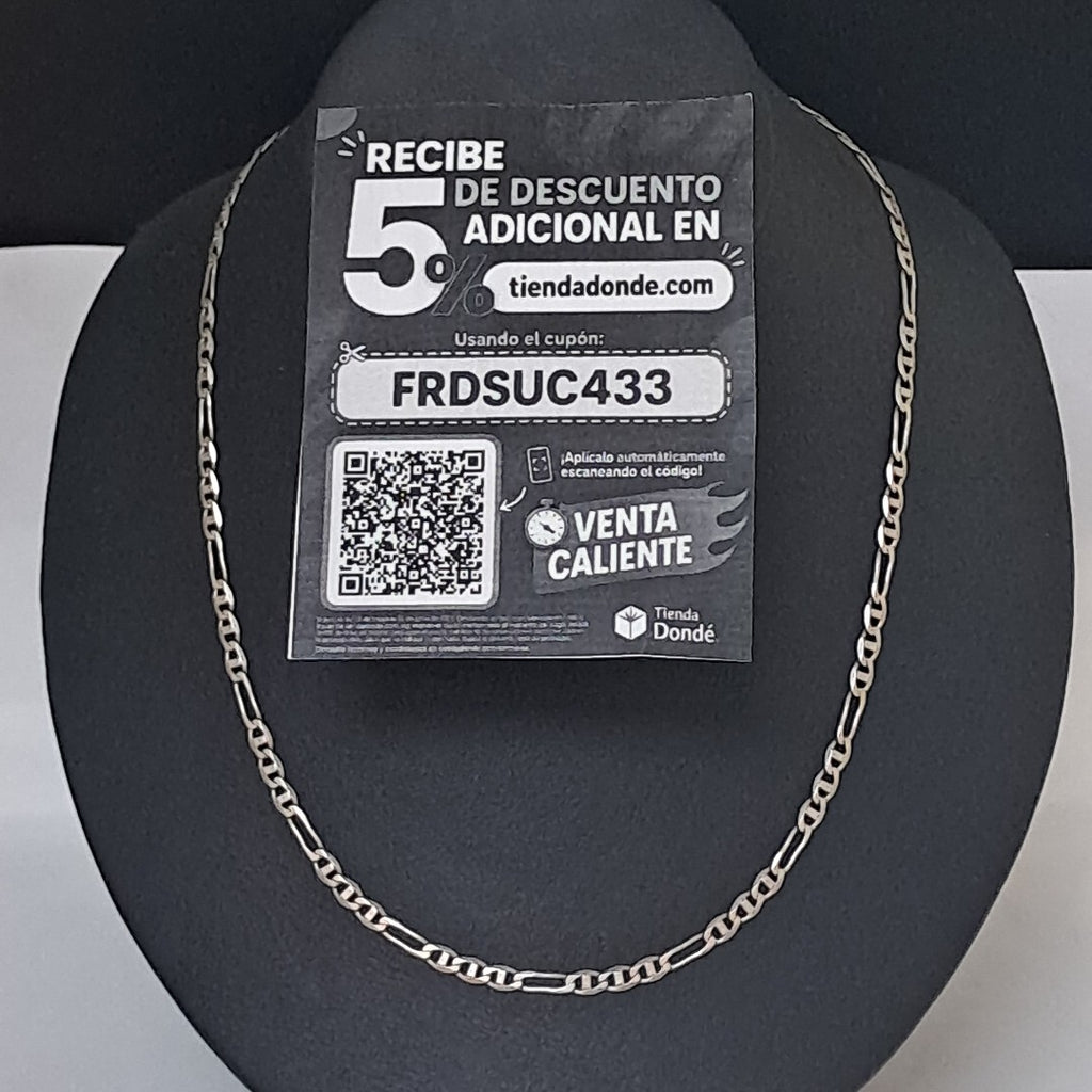 CADENA PLATA 8,30 GRMS (SEMINUEVO)
