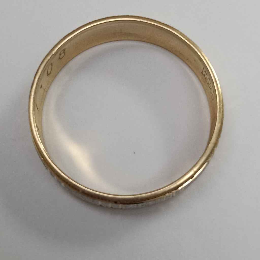 ARGOLLA ORO 14 K 3.8 GRMS (SEMINUEVO)