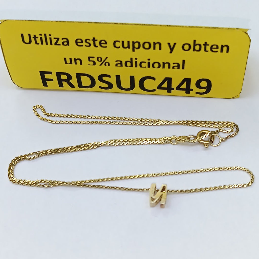 GARGANTILLA ORO 14 K 2.5 GRMS (SEMINUEVO)