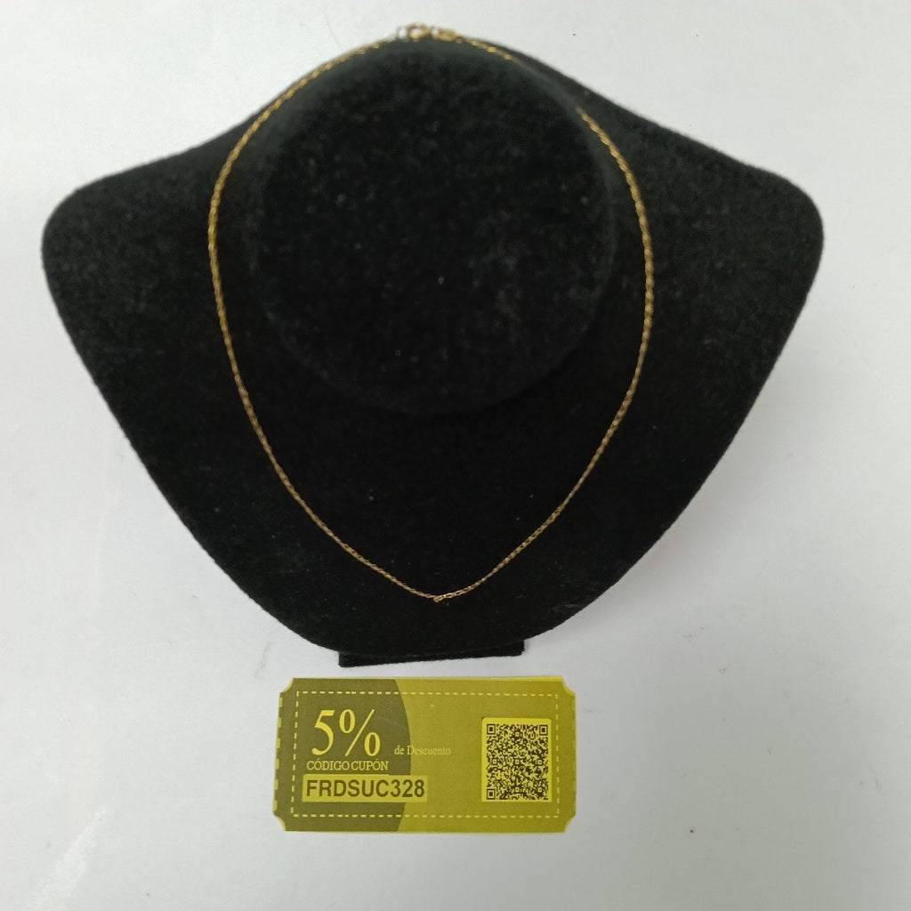 CADENA ORO 10 K 1.5 GRMS (SEMINUEVO)