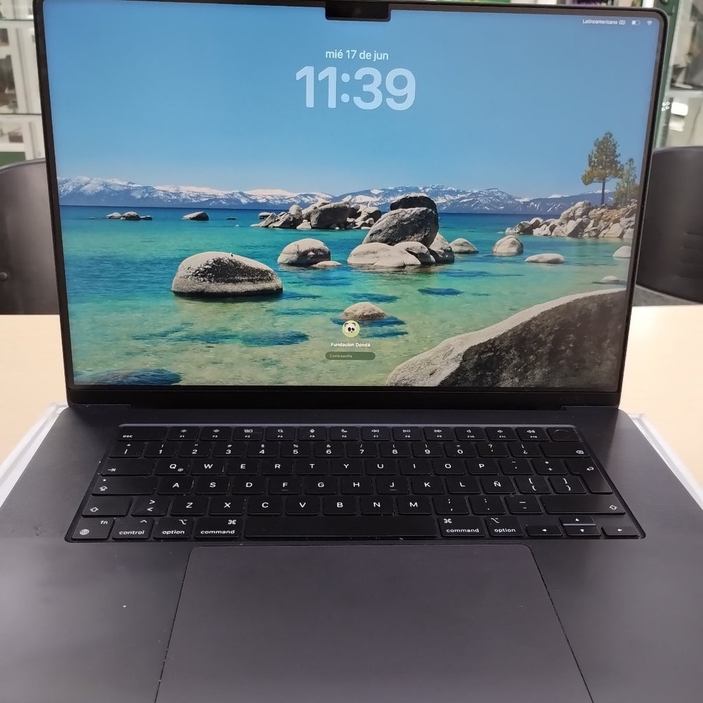 LAPTOP APPLE MACBOOK PRO 16" 2023 A2991 (14 CPU / 30 GPU) 1 TB SSD 36 GB RAM (SEMINUEVO)