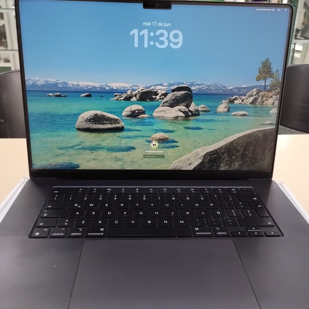 LAPTOP APPLE MACBOOK PRO 16" 2023 A2991 (14 CPU / 30 GPU) 1 TB SSD 36 GB RAM (SEMINUEVO)