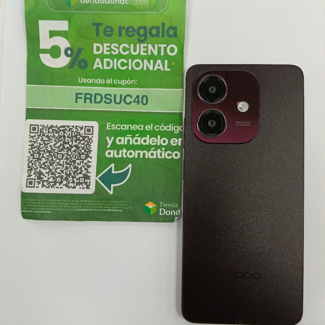 CELULAR OPPO A40 CPH2669 (2024) 256 GB 4 GB RAM (SEMINUEVO)