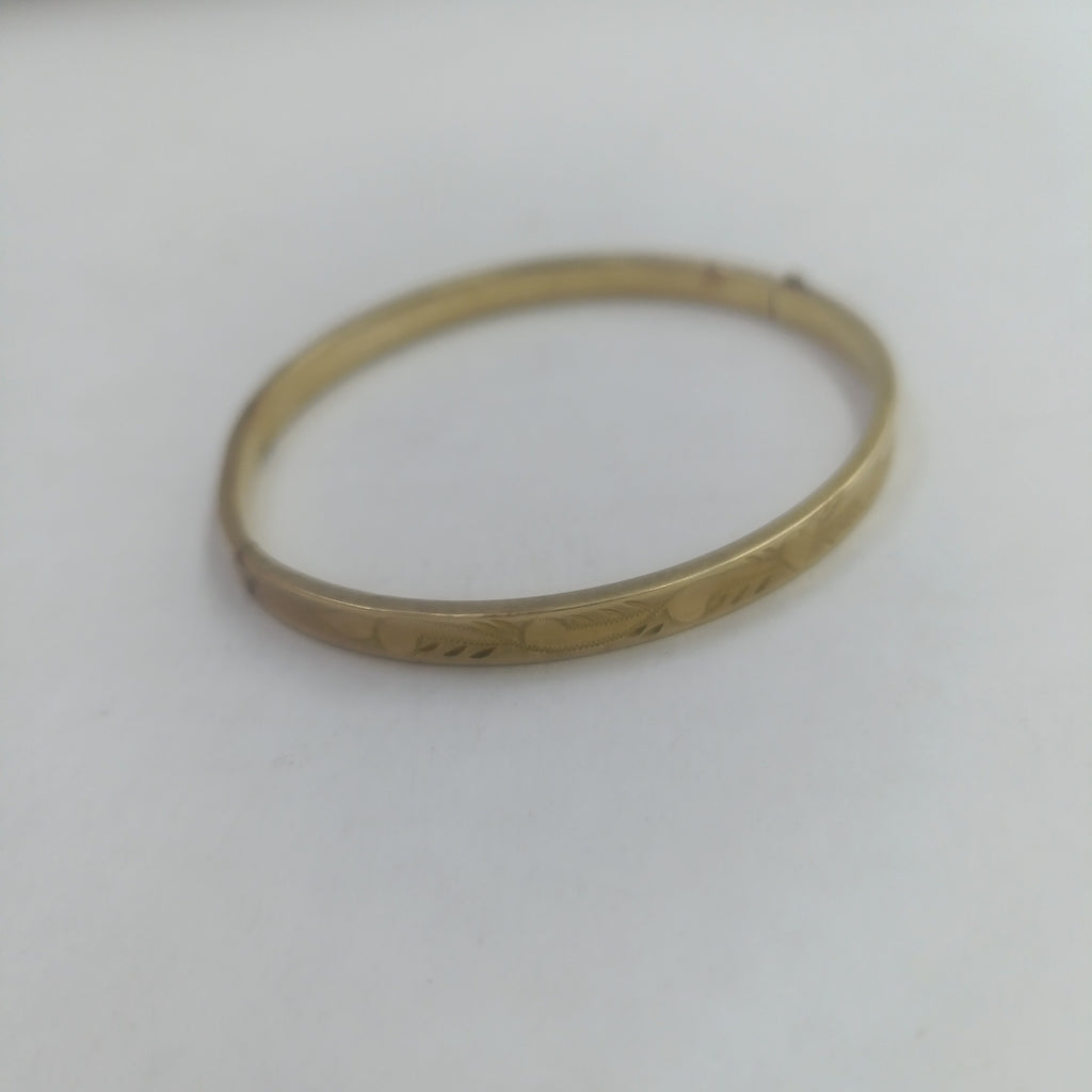 PULSERA RIGIDA ORO 14 K 5.6 GRMS (SEMINUEVO)