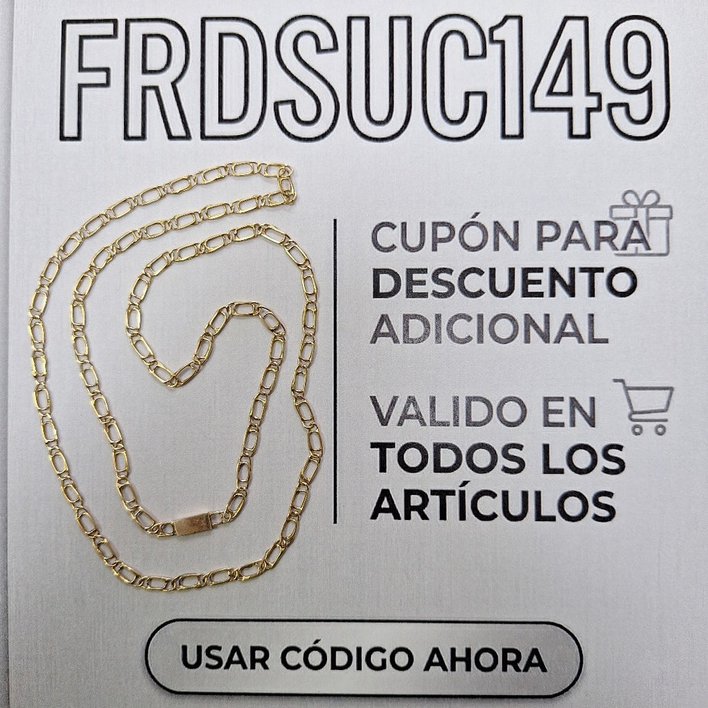 CADENA ORO 8 K 6 GRMS (SEMINUEVO)
