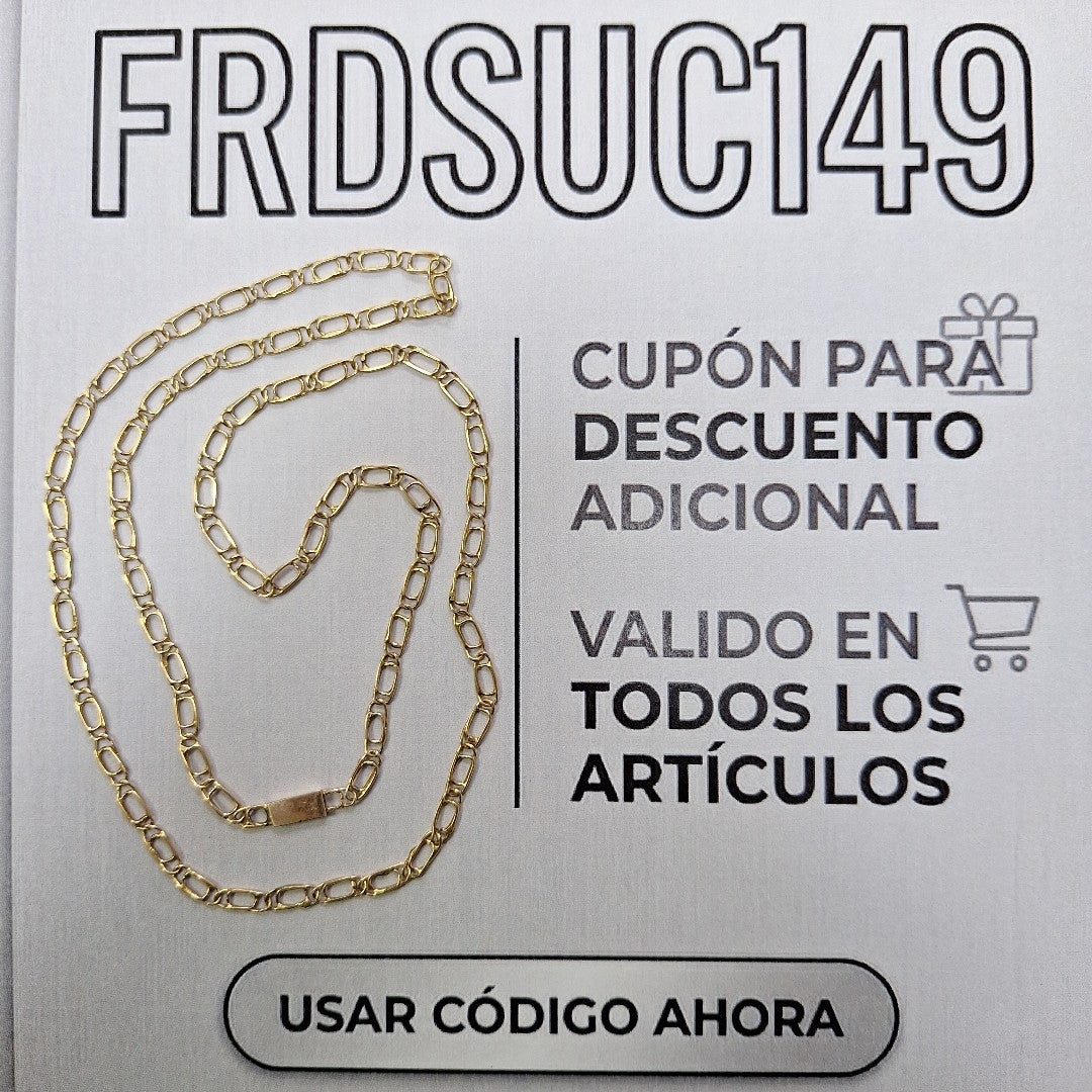 CADENA ORO 8 K 6 GRMS (SEMINUEVO)