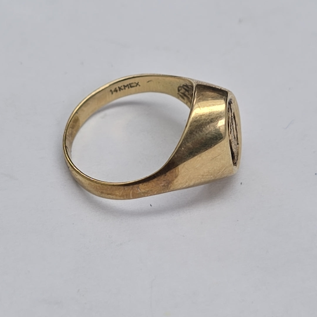 ANILLITO ORO 14 K 3.3 GRMS (SEMINUEVO)