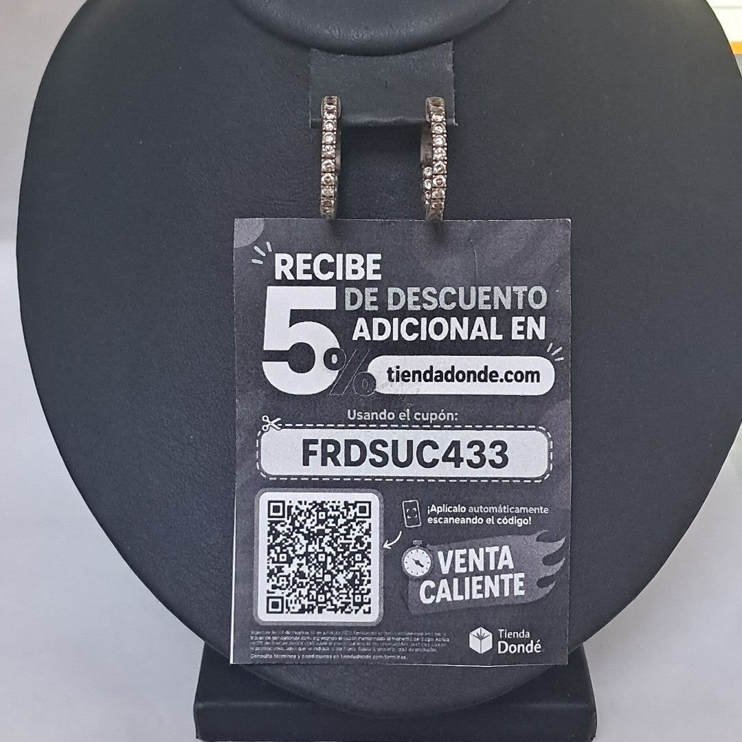 ARRACADAS PAR PLATA 4,40 GRMS (SEMINUEVO)