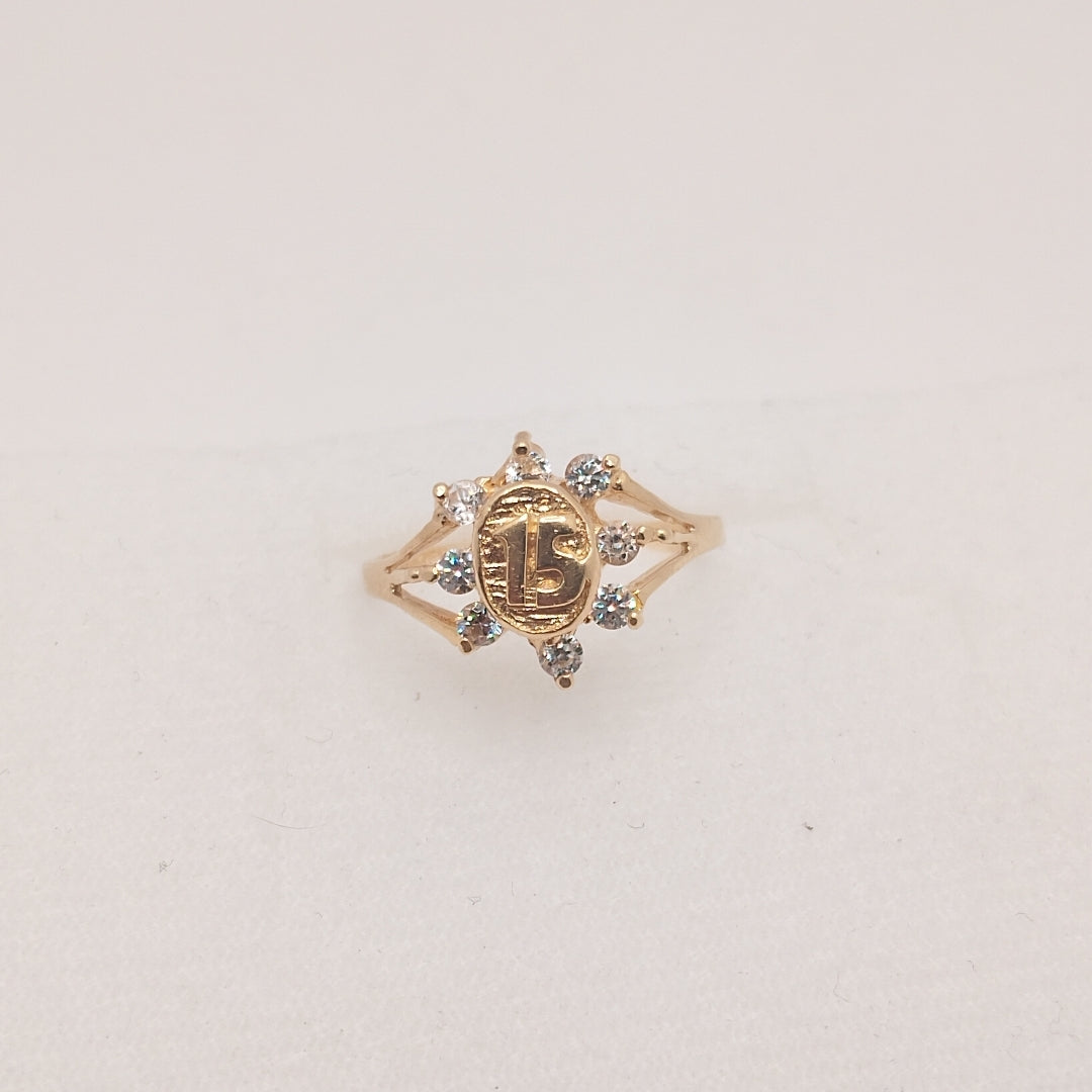 ANILLITO ORO 14 K 2.5 GRMS (SEMINUEVO)