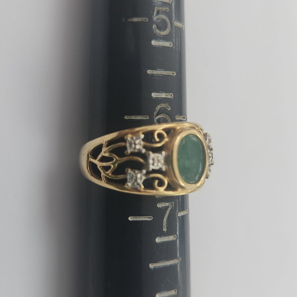 ANILLO ORO 14 K 4,10 GRMS (SEMINUEVO)