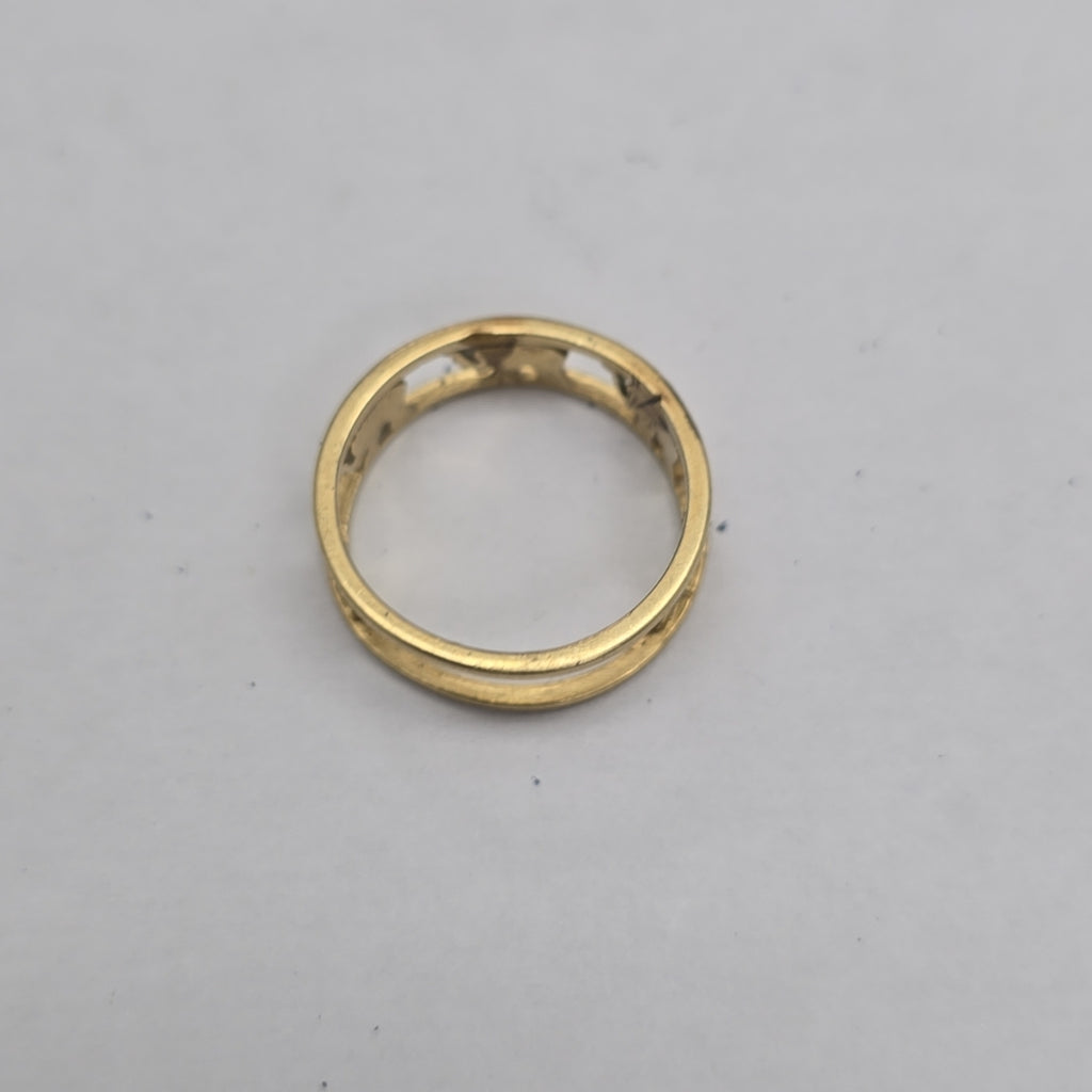 ANILLO ORO 14 K 3 GRMS (SEMINUEVO)