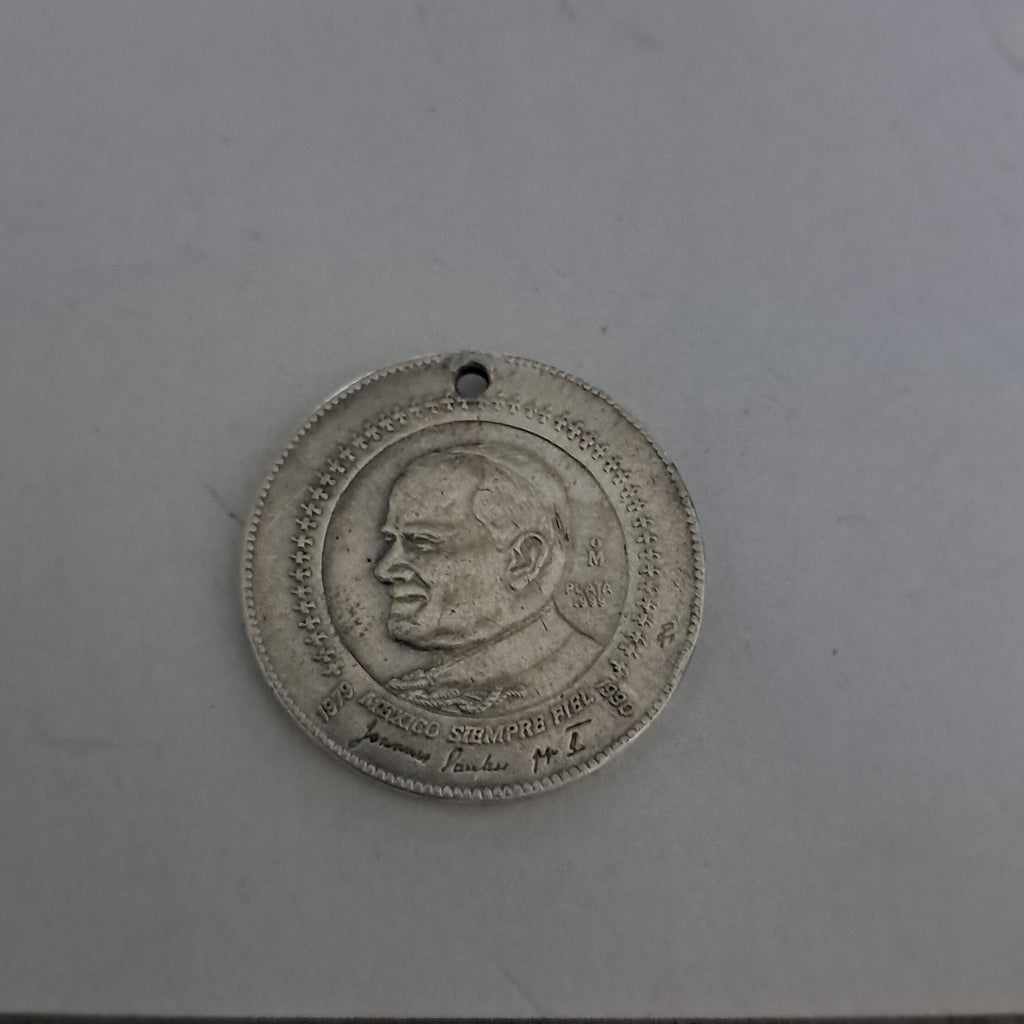 MEDALLA PERSONAL PLATA 5,20 GRMS (SEMINUEVO)