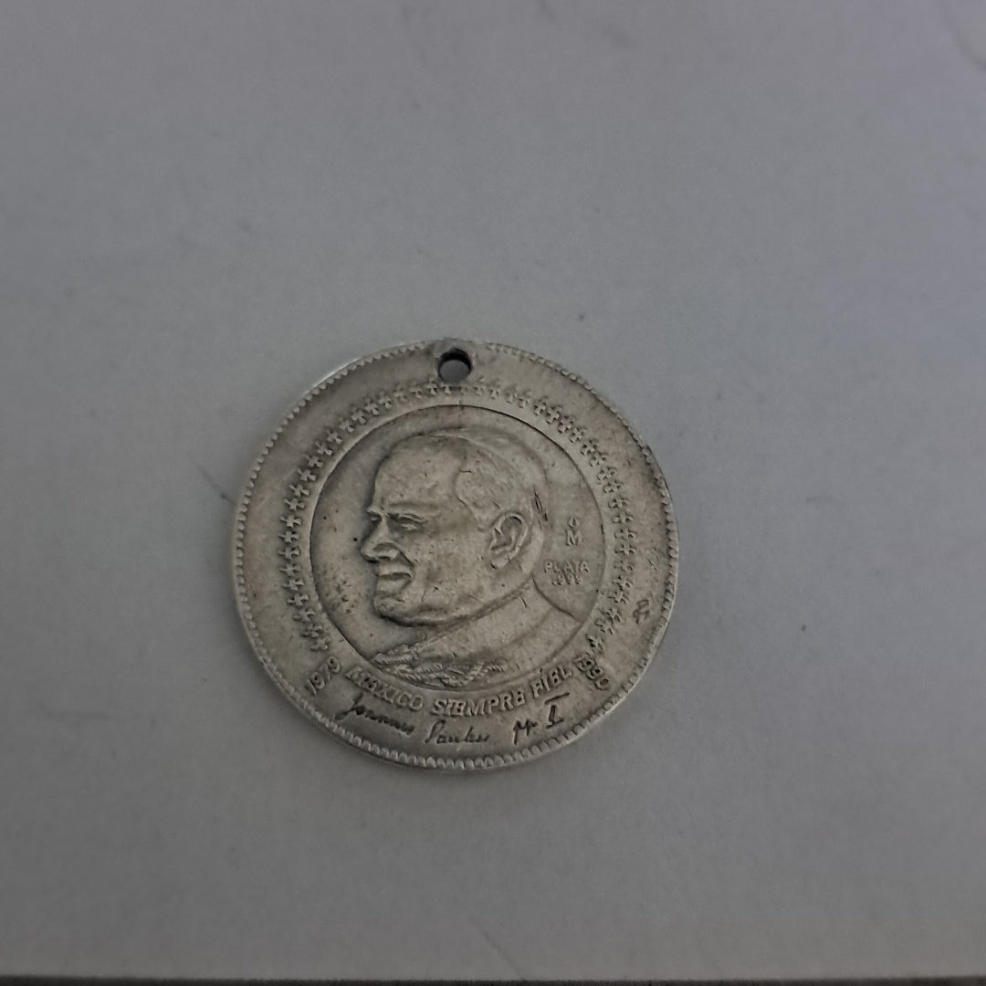 MEDALLA PERSONAL PLATA 5,20 GRMS (SEMINUEVO)