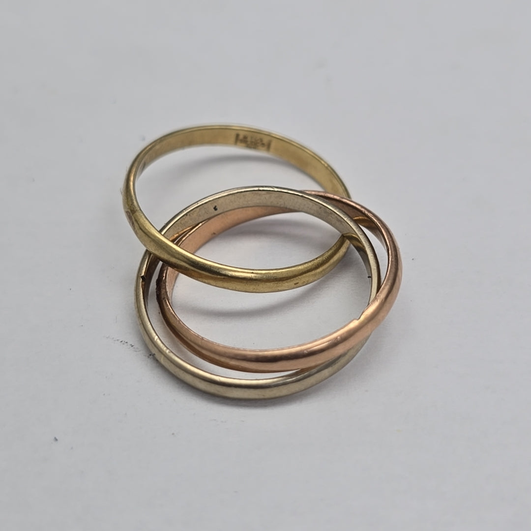 ANILLITO ORO 14 K 3.8 GRMS (SEMINUEVO)