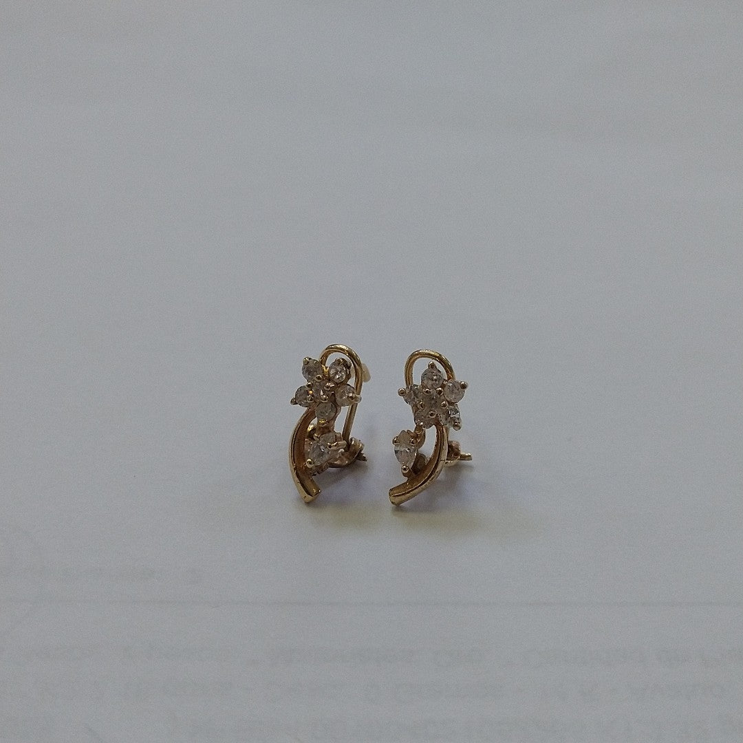 ARETES PAR ORO 8 K 2 GRMS (SEMINUEVO)