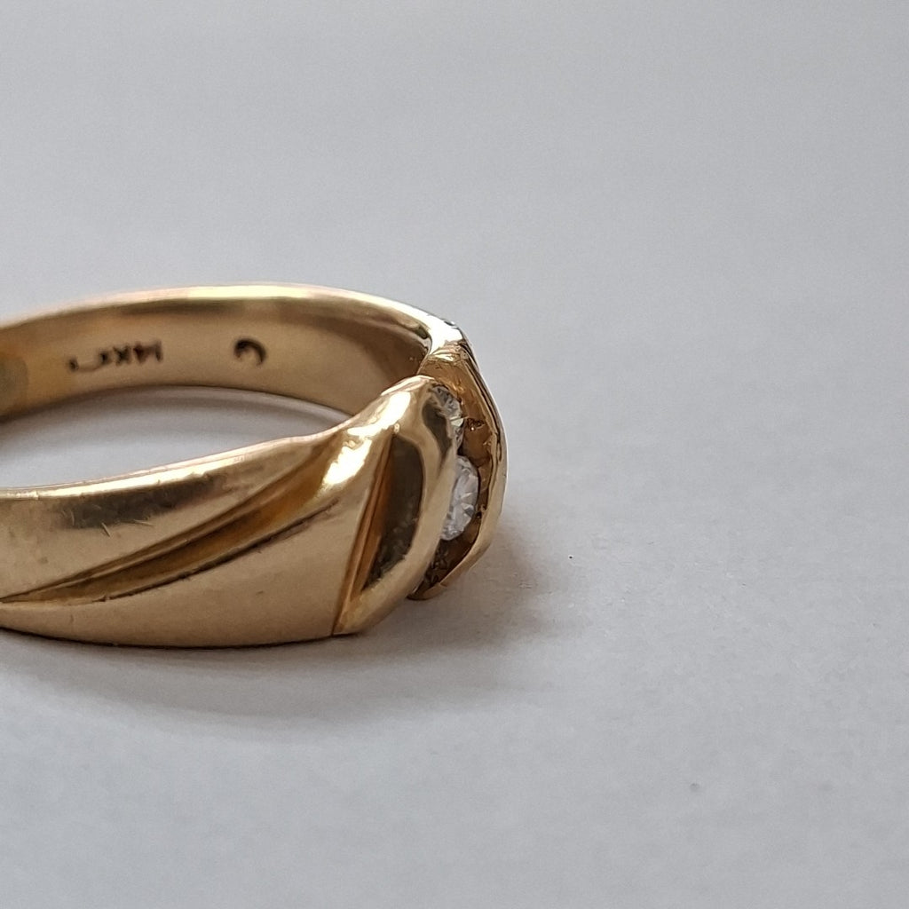 SOLITARIO ORO 14 K 9,10 GRMS (SEMINUEVO)