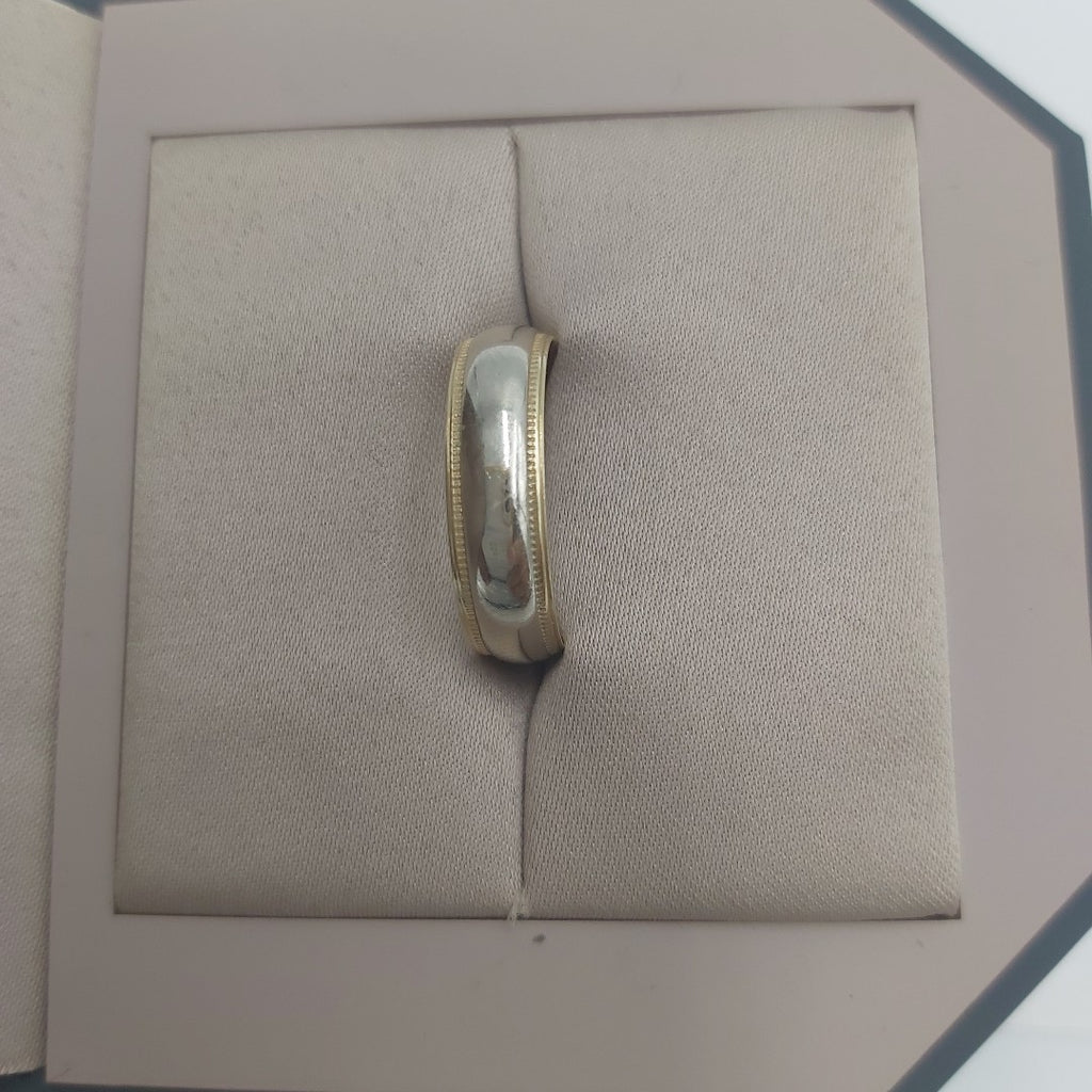 ARGOLLA ORO COMBINADO 14 K 6,10 GRMS (SEMINUEVO)