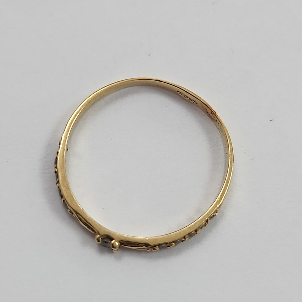 ANILLO ORO 14 K 1 GRMS (SEMINUEVO)
