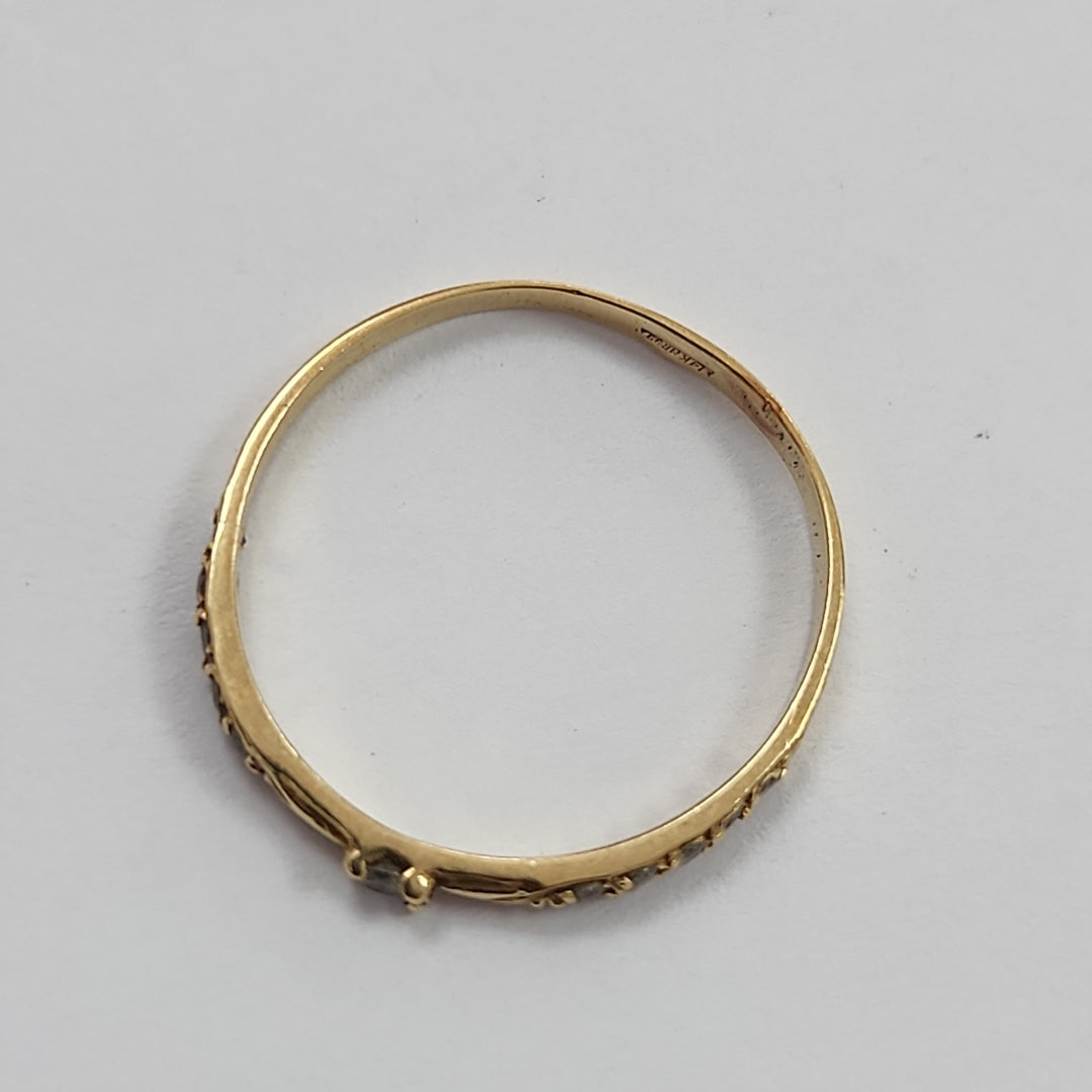 ANILLO ORO 14 K 1 GRMS (SEMINUEVO)