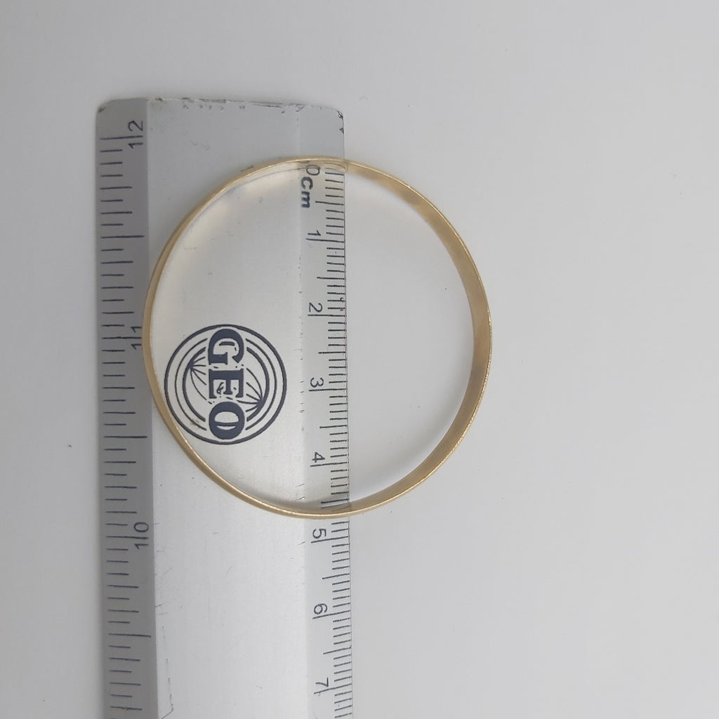 PULSERA RIGIDA ORO 10 K 8,10 GRMS (SEMINUEVO)