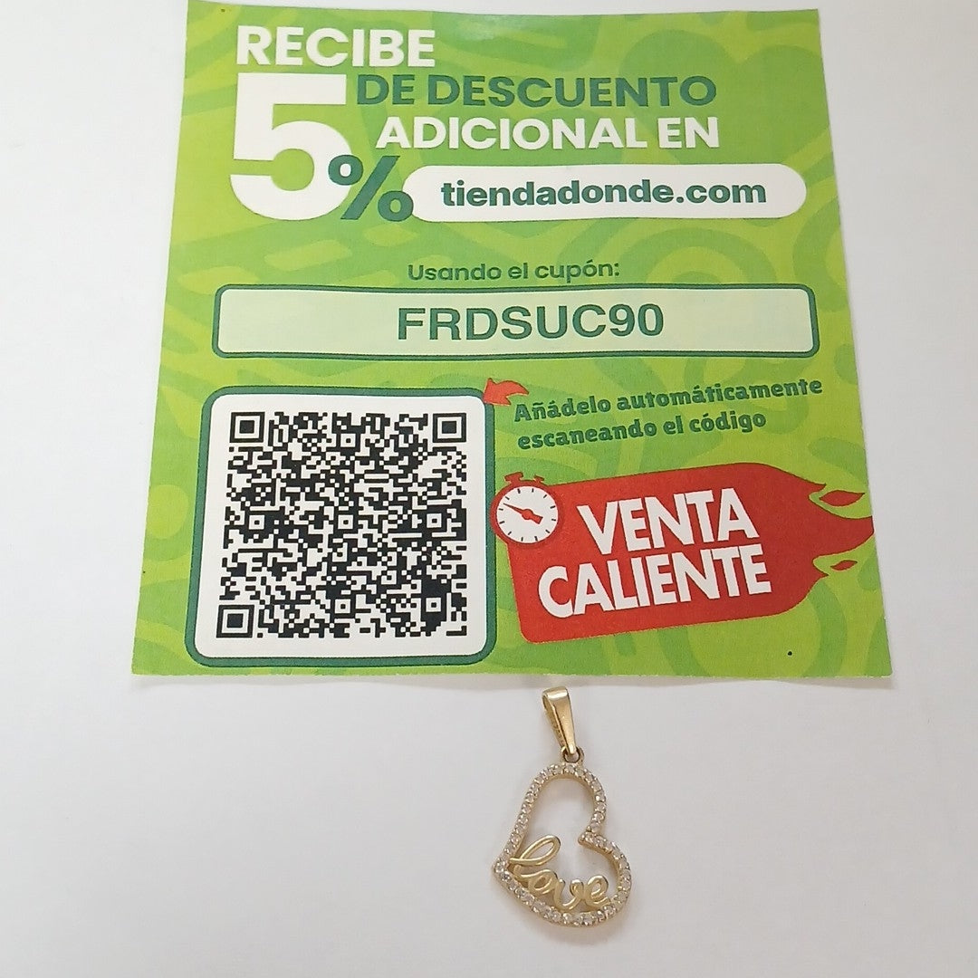 DIJE ORO 14 K 1,50 GRMS (SEMINUEVO)