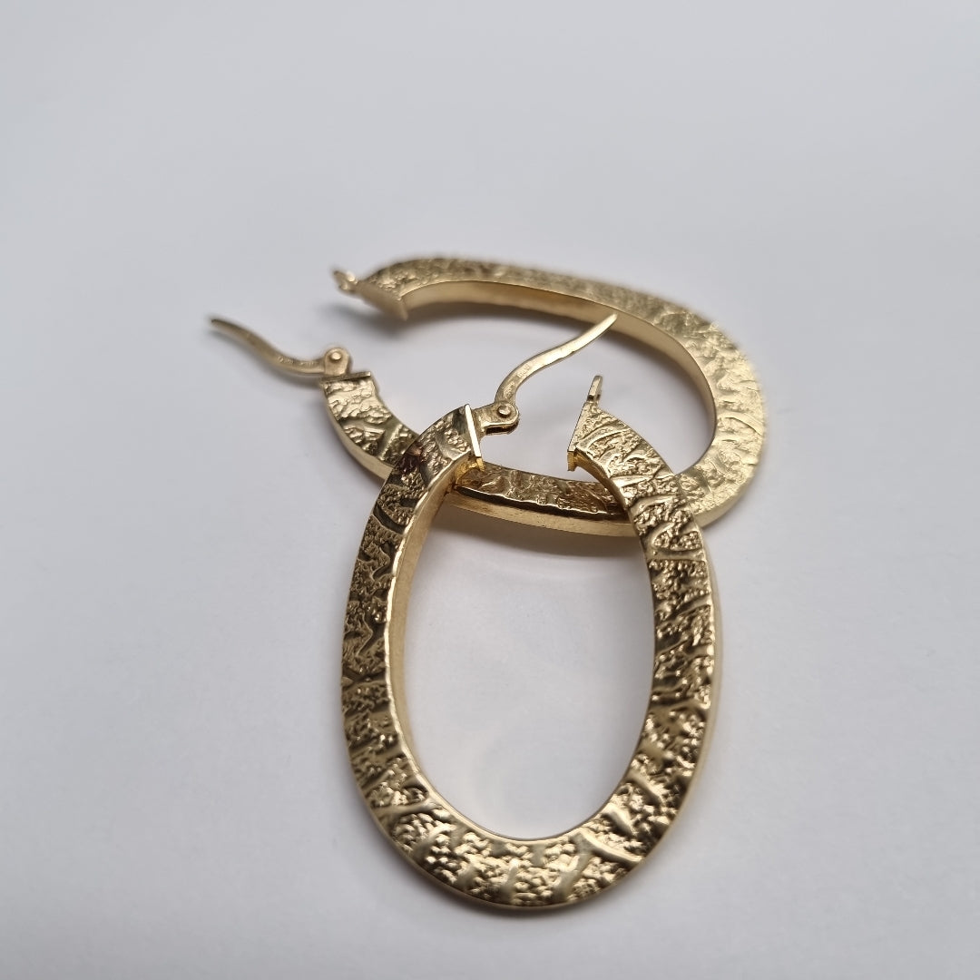 ARRACADAS PAR ORO 14 K 3.8 GRMS (SEMINUEVO)