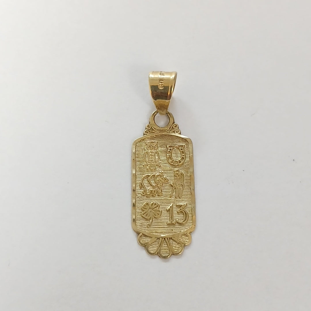 DIJE ORO 14 K 1.3 GRMS (SEMINUEVO)