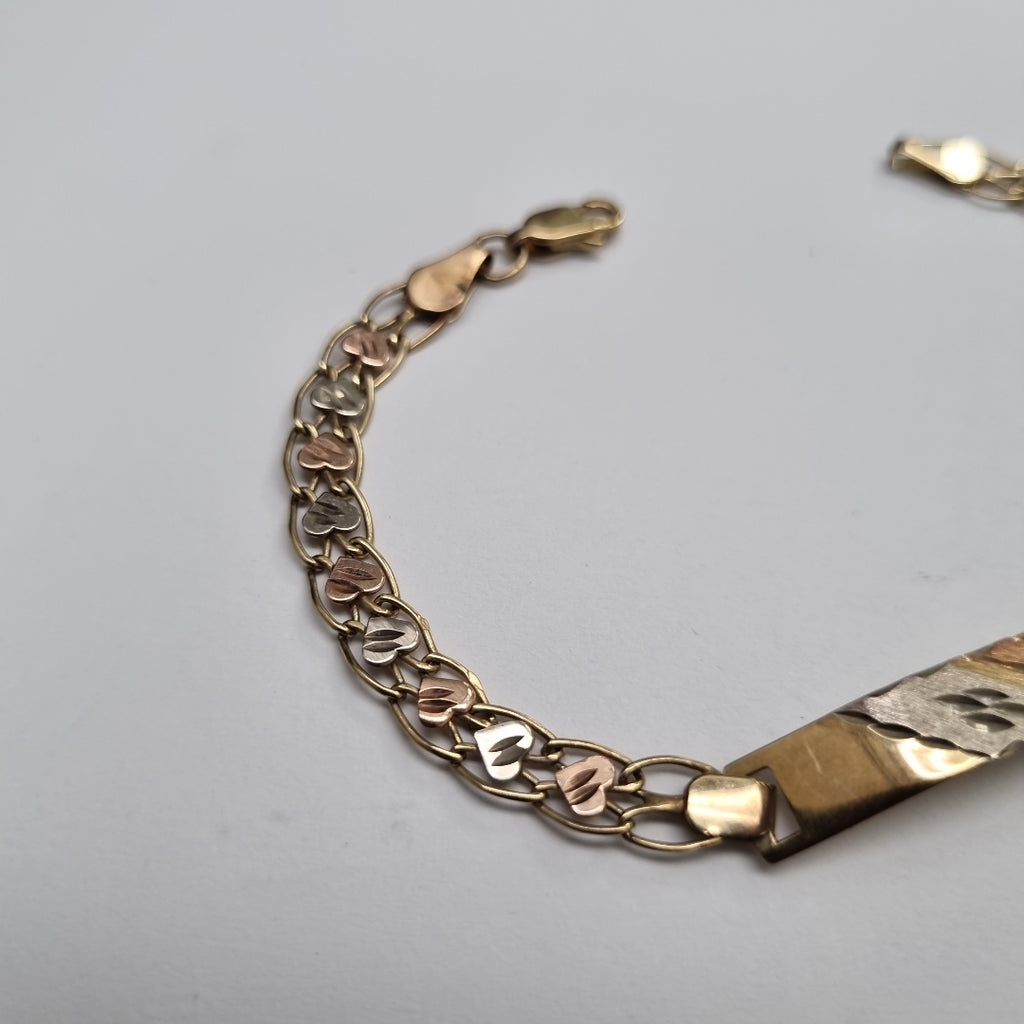 ESCLAVA ORO,ORO COMBINADO 10 K 5,10 GRMS (SEMINUEVO)