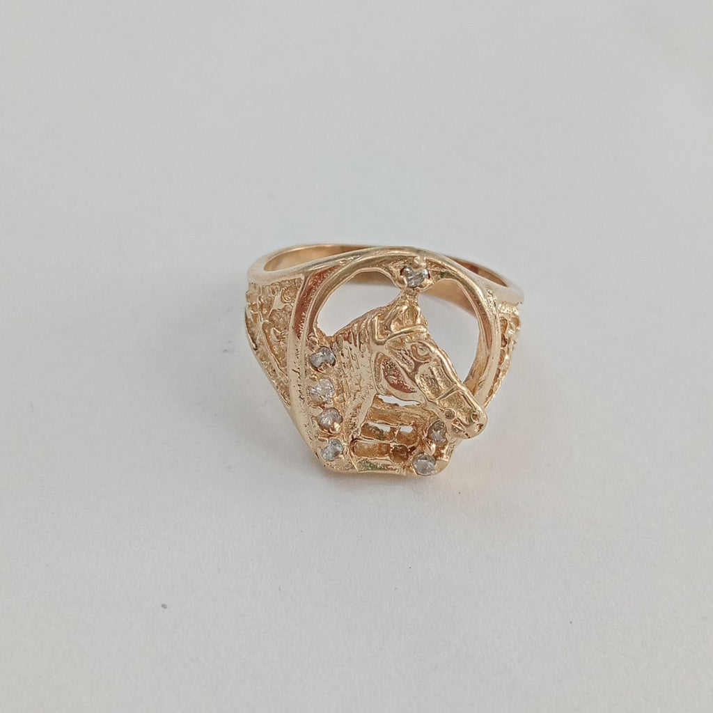 ANILLO ORO 10 K 6.5 GRMS (SEMINUEVO)