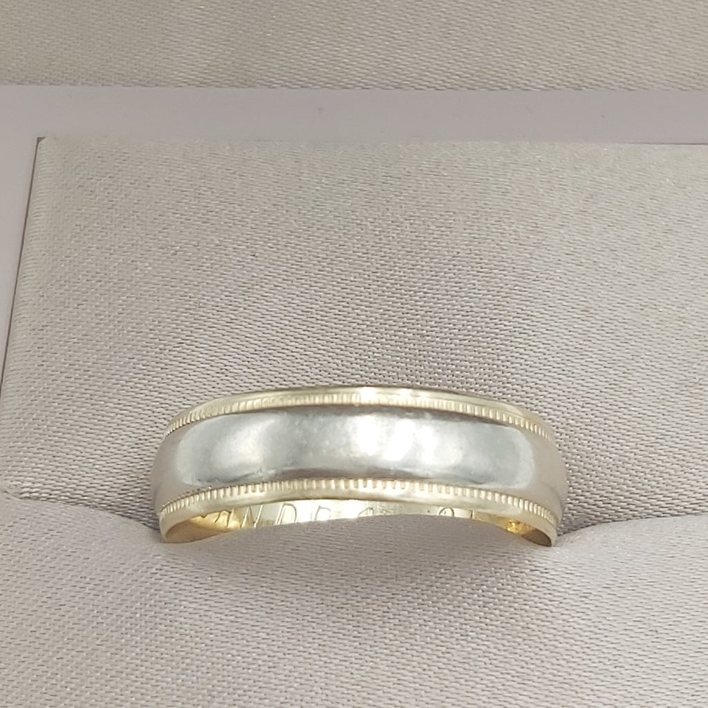 ARGOLLA ORO PLATINO 14 K 5,40 GRMS (SEMINUEVO)