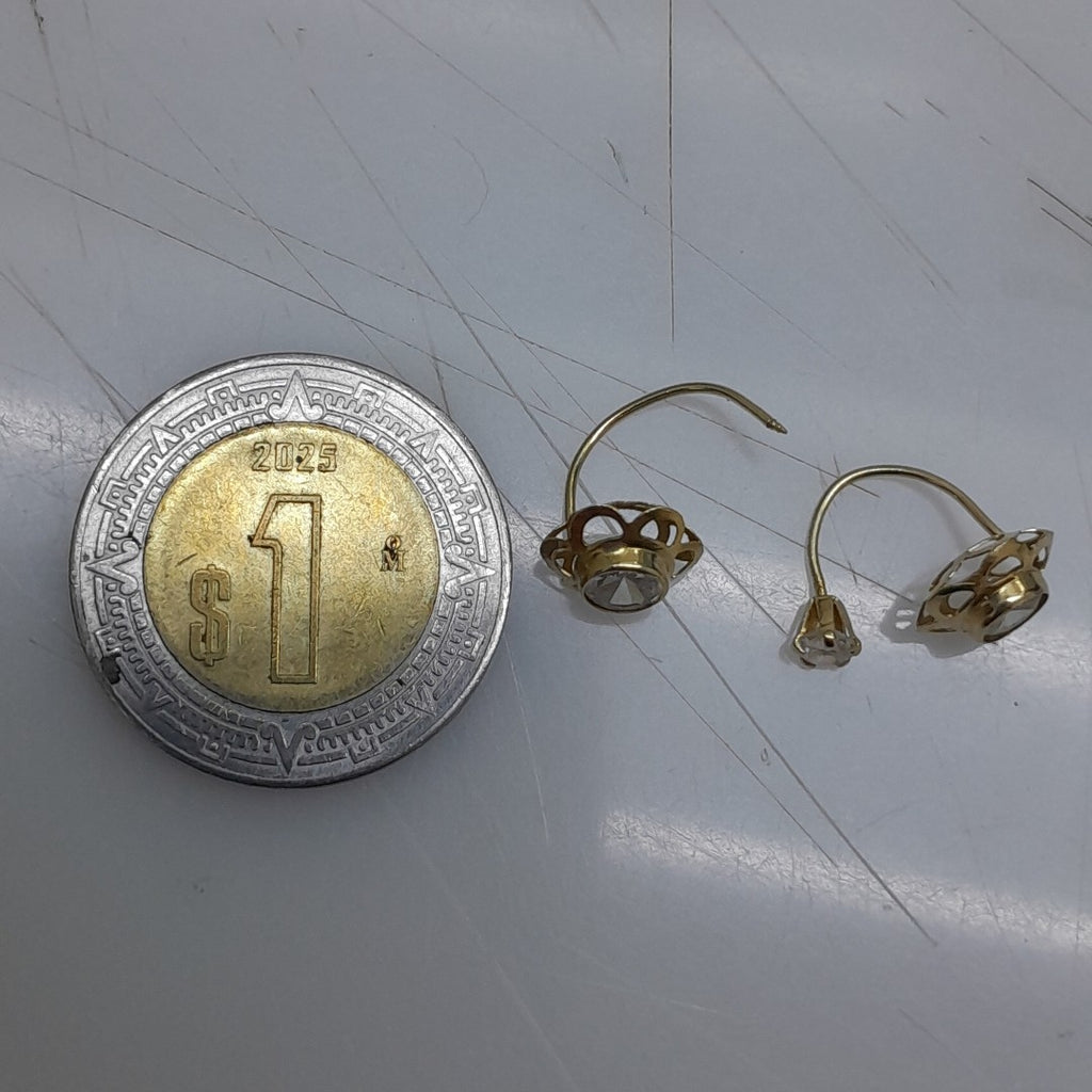 BROQUELES PAR ORO 10 K 0,40 GRMS (SEMINUEVO)