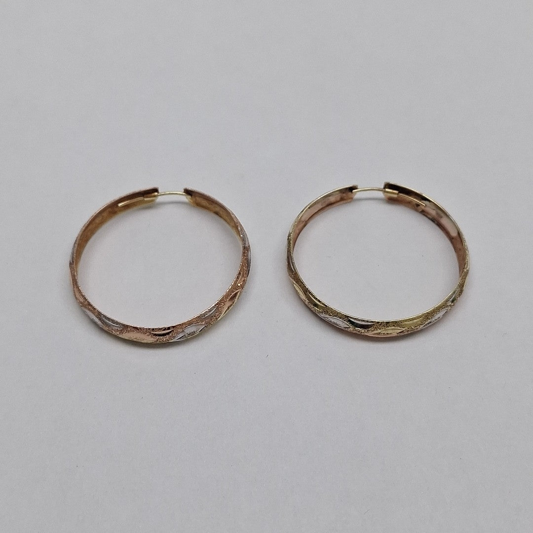 ARRACADAS PAR ORO 14 K 5 GRMS (SEMINUEVO)