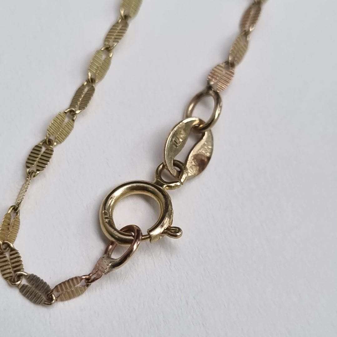 CADENA ORO 10 K 0,90 GRMS (SEMINUEVO)