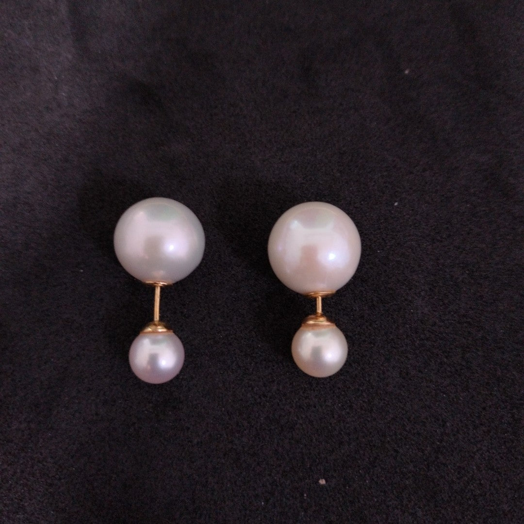 BROQUELES PAR ORO 14 K 11.2 GRMS (SEMINUEVO)