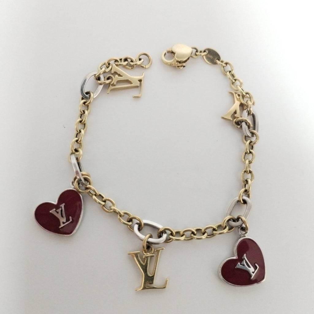 PULSERA ORO COMBINADO 14 K 12,40 GRMS (SEMINUEVO)
