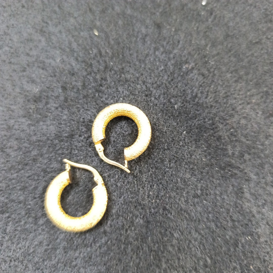 ARRACADAS PAR ORO 14 K 2.2 GRMS (SEMINUEVO)