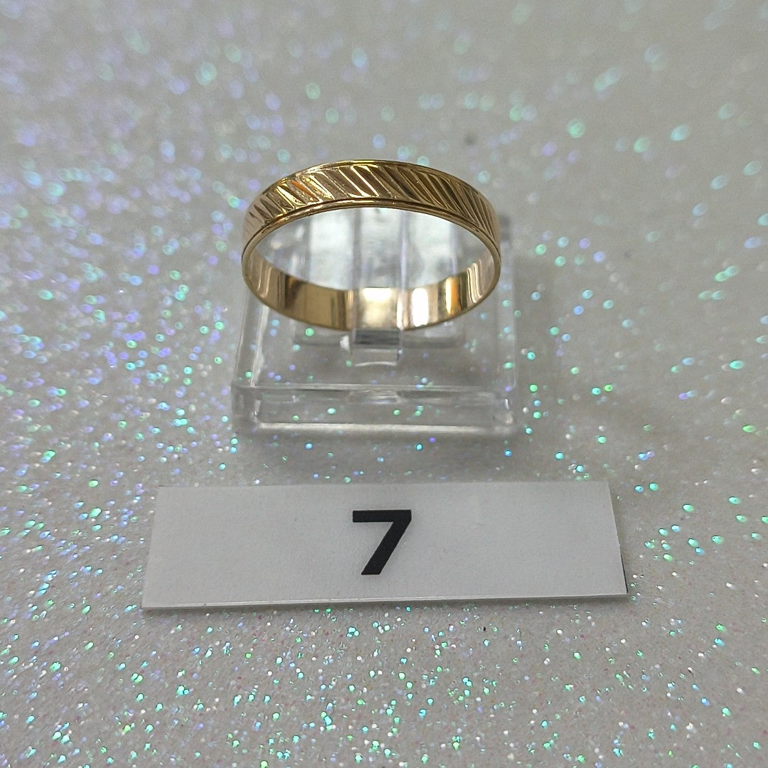 ARGOLLA ORO 10 K 1,10 GRMS (SEMINUEVO)