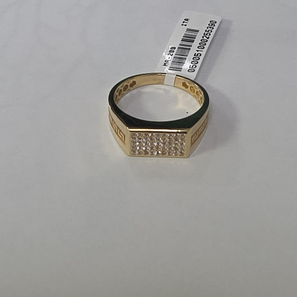 ANILLOS CABALLERO ORO 14K 3.7 (NUEVO)
