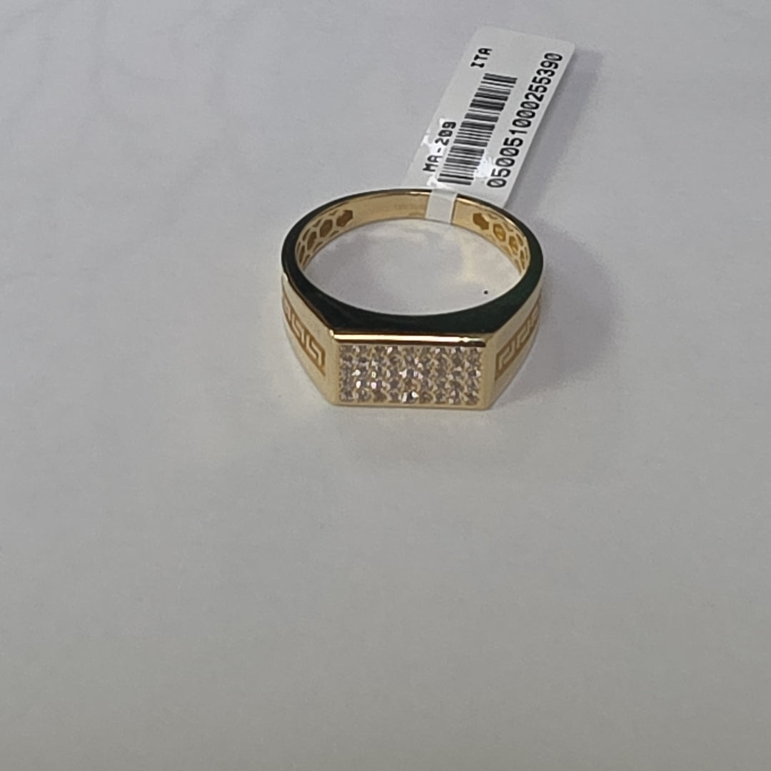 ANILLOS CABALLERO ORO 14K 3.7 (NUEVO)