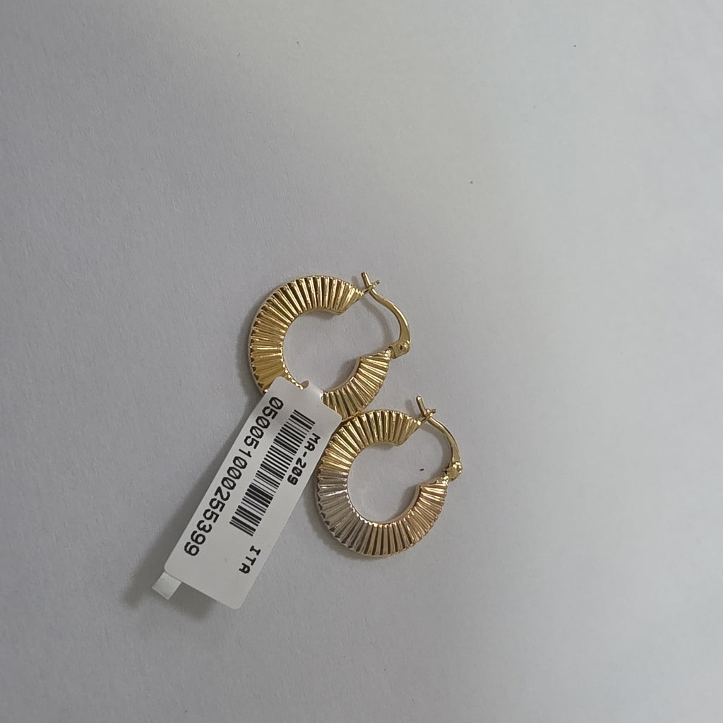 ARRACADAS ORO 14K 1.9 (NUEVO)
