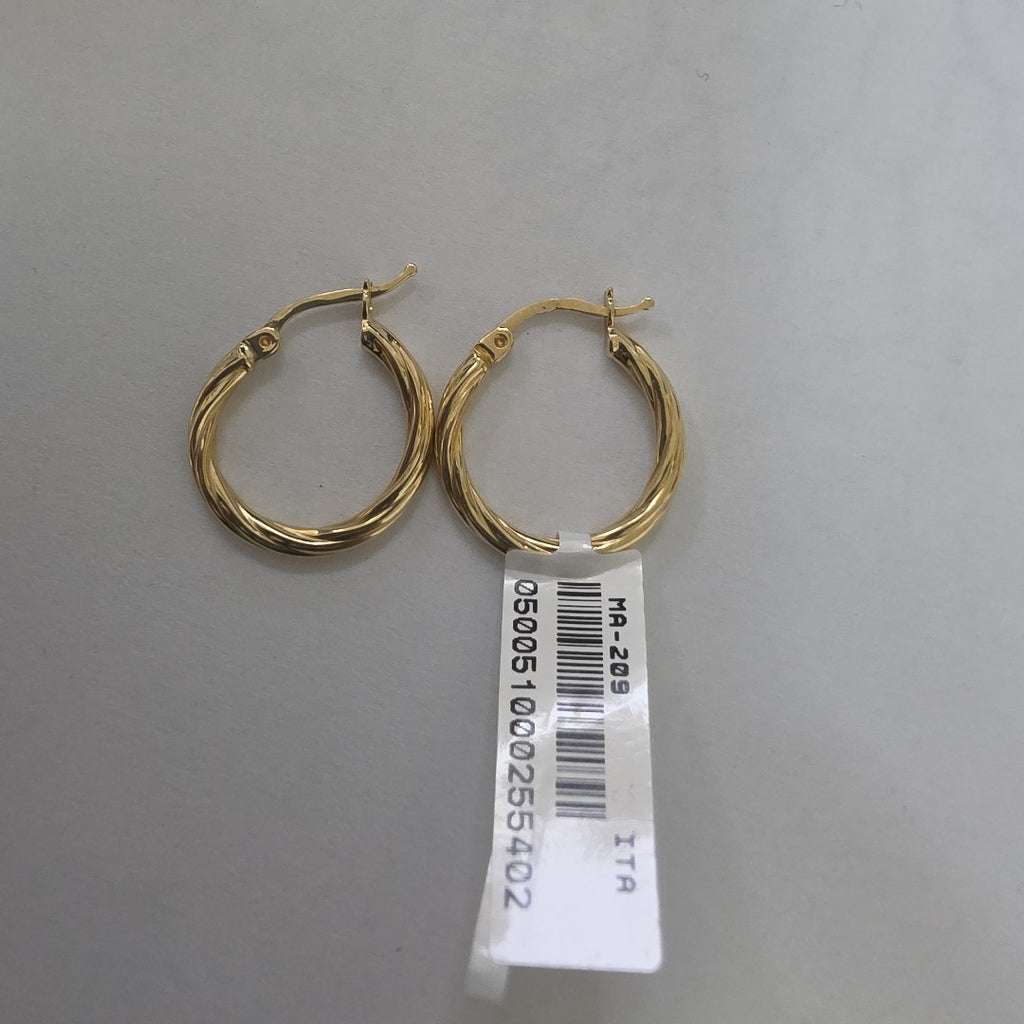 ARRACADAS ORO 14K 1.4 (NUEVO)