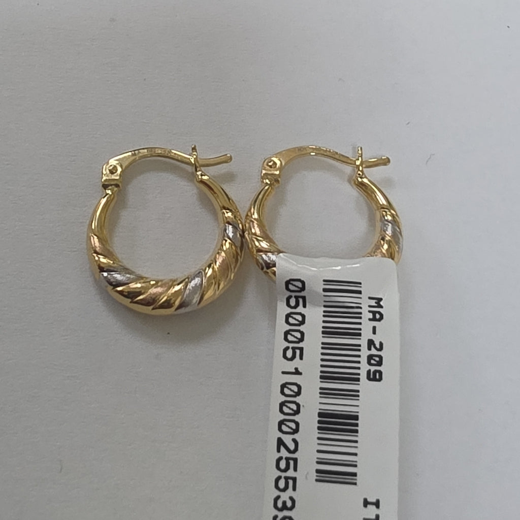 ARRACADAS ORO 14K 1.1 (NUEVO)