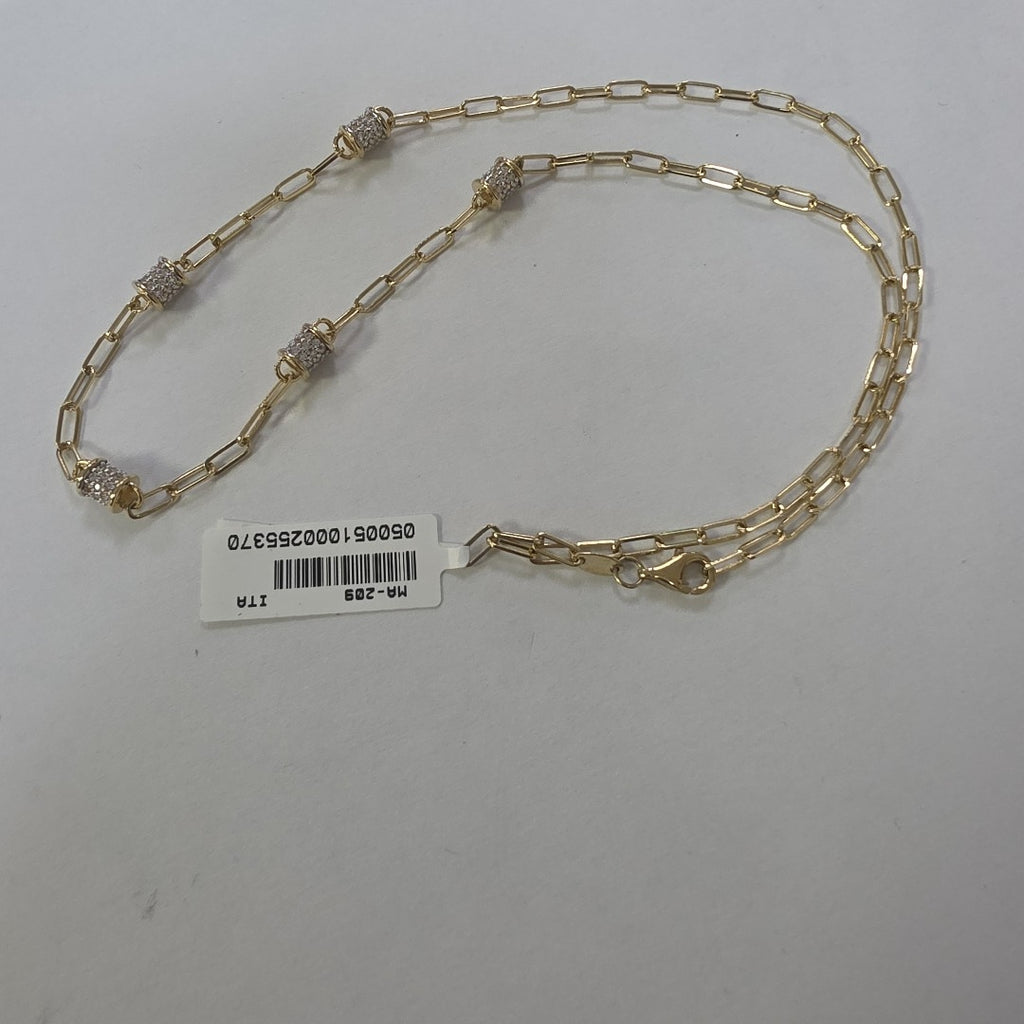 GARGANTILLAS ORO 10K 7 (NUEVO)
