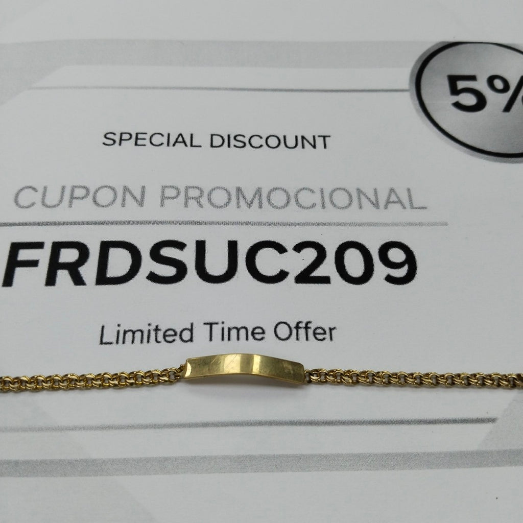 ESCLAVA ORO 10 K 4,20 GRMS (SEMINUEVO)