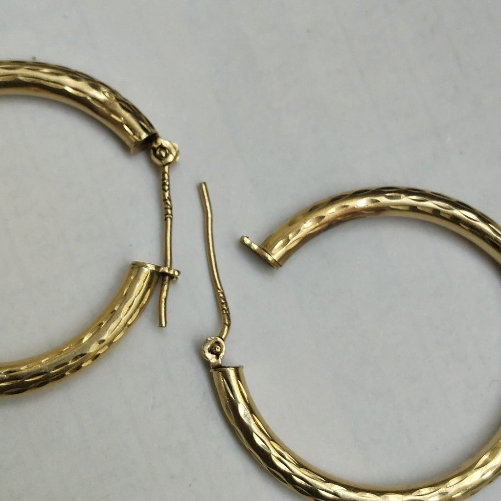 ARRACADAS PAR ORO 14 K 2,20 GRMS (SEMINUEVO)