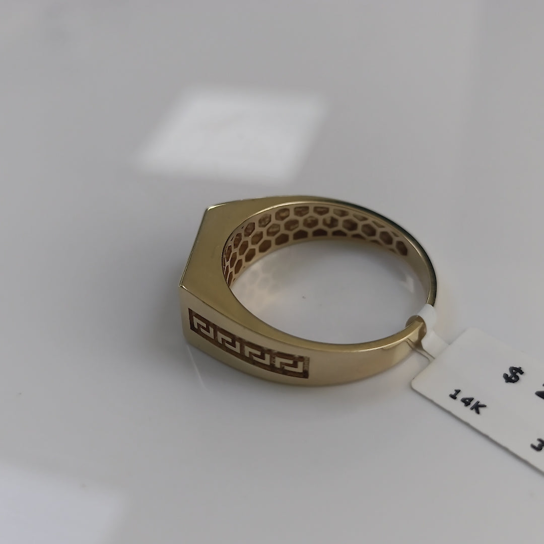 ANILLOS CABALLERO ORO 14K 3.5 (NUEVO)