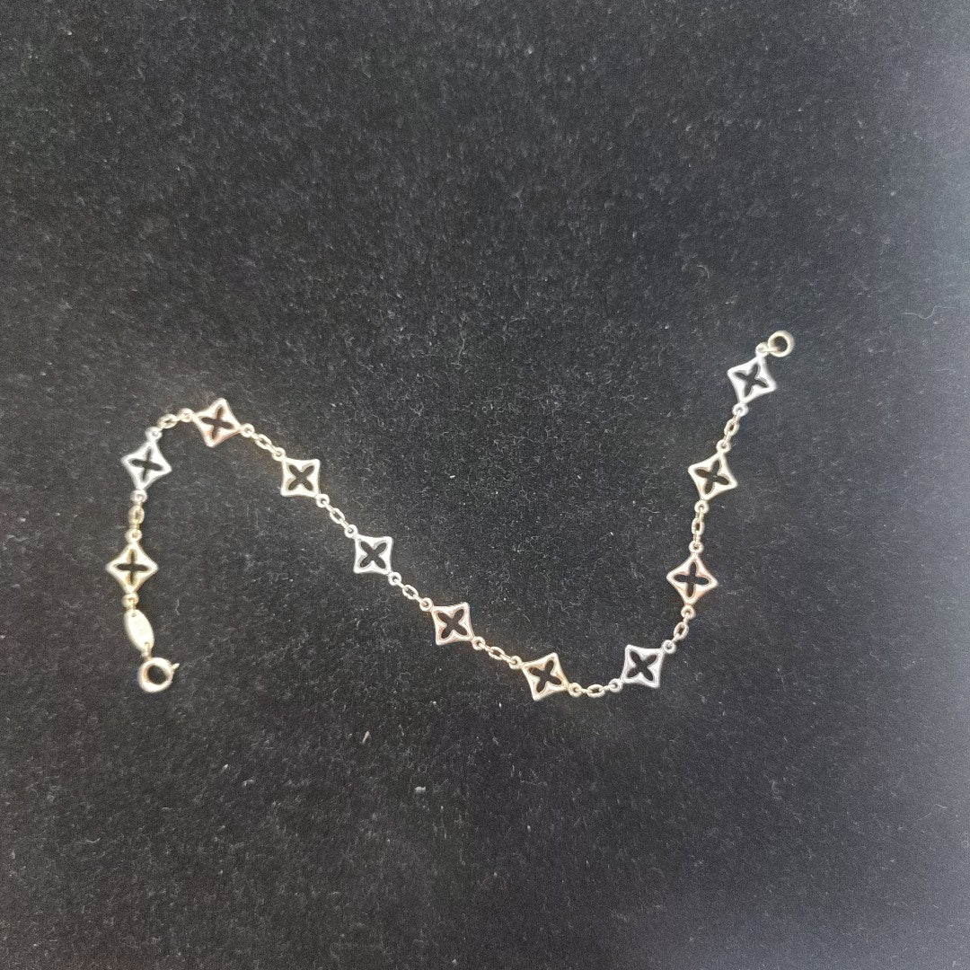 PULSERA ORO, ORO COMBINADO 14 K 2 GRMS (SEMINUEVO)