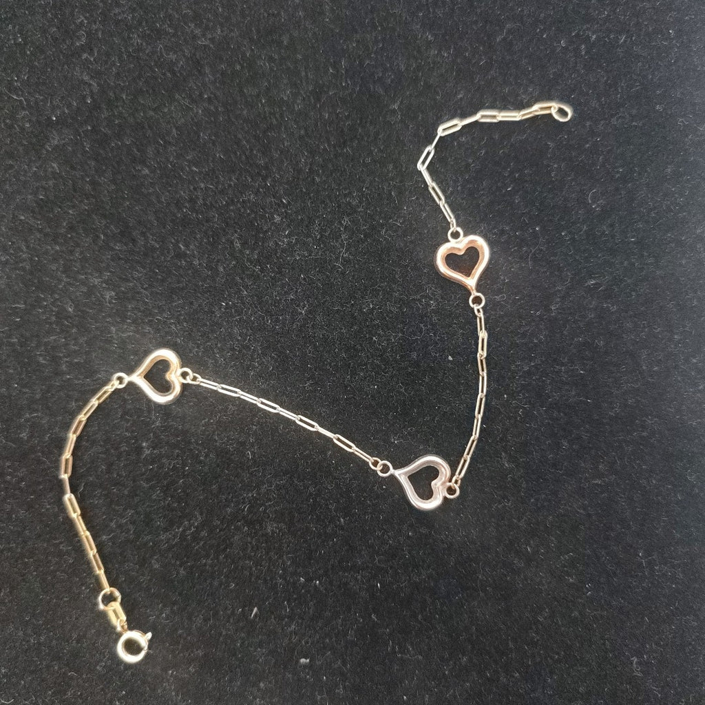 PULSERA ORO, ORO COMBINADO 14 K 1.6 GRMS (SEMINUEVO)