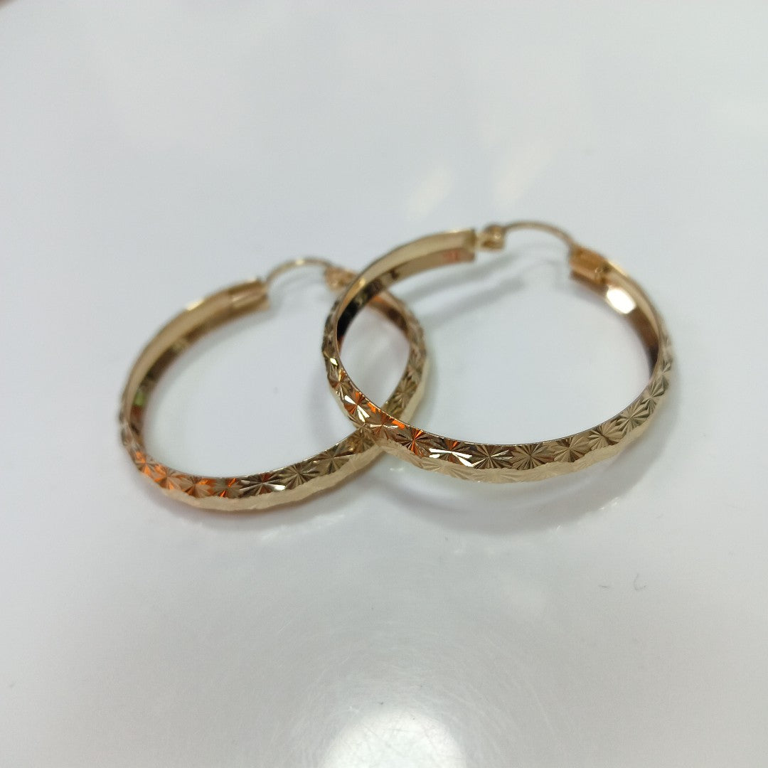 ARRACADAS PAR ORO 10 K 3.5 GRMS (SEMINUEVO)